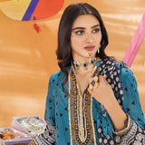 Monsoon Printed Lawn 3 Pcs Un-Stitched Suit Vol 1 - 2-C, Women, 3Pcs Shalwar Suit, Al-Zohaib Textiles, Chase Value