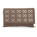 Women's Clutch (Kam-335) - Coffee, Women, Clutches, Chase Value, Chase Value