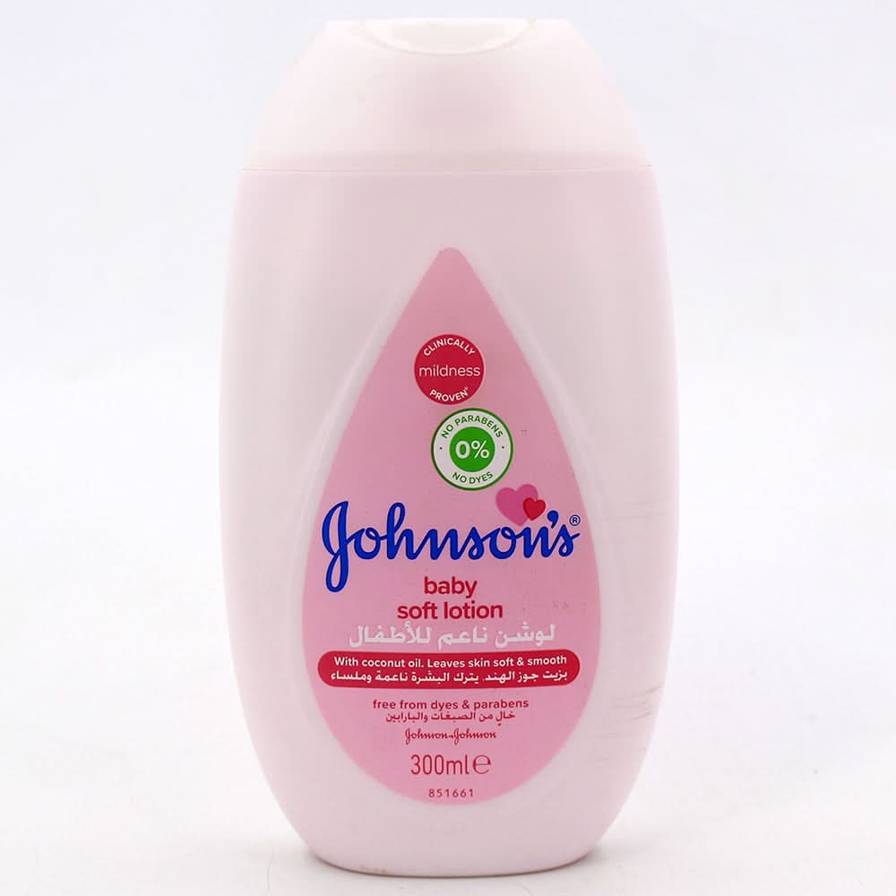 Johnson's Baby Soft Moisturising Lotion - 300ml, , Chase Value, Chase Value
