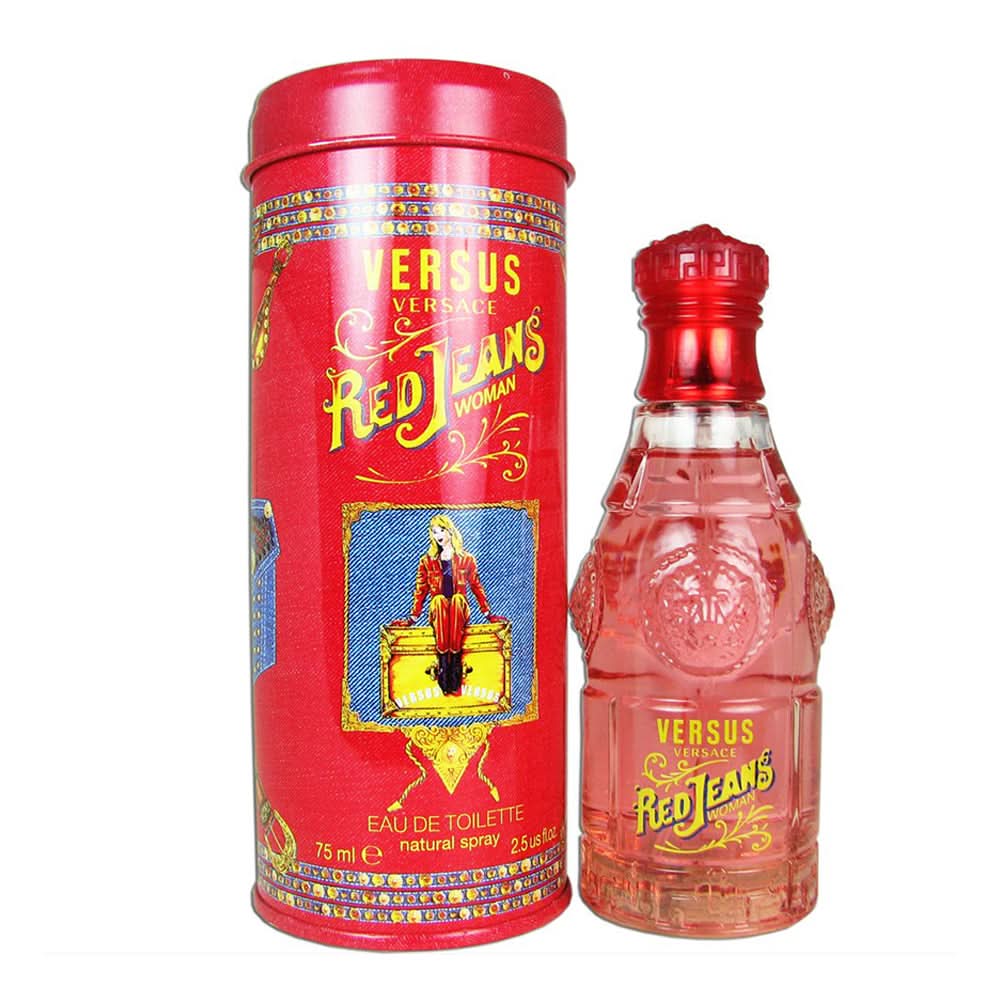 Versace Red Jeans Eau De Toilette For Women - 75 ML, Beauty & Personal Care, Women Perfumes, Versace, Chase Value
