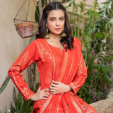 RA PEACH Jacquard Baroshia unstitched 3pc Suit, Women, 3Pcs Shalwar Suit, Chase Value, Chase Value