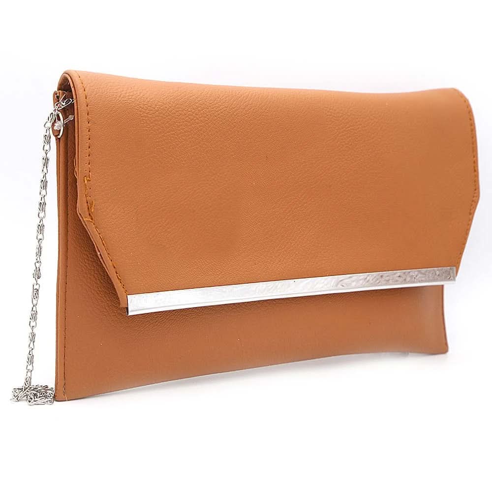 Women's Clutch S-17 - Brown, Women, Clutches, Chase Value, Chase Value