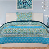 Printed Single Percale Finish Bed Sheet 2 Pcs - Multi, Single Size Bed Sheet, Chase Value, Chase Value