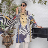 Orchid Digital Printed & Embroidered Lawn 3 Pcs Un-Stitched Suit - 3, Women, 3Pcs Shalwar Suit, Regalia Textiles, Chase Value