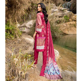 Iman Emboroidered Un-Stitched 3Pcs Suit - 04, Women, 3Pcs Shalwar Suit, Regalia Textiles, Chase Value