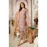 Extraordinaire Embroidered Chiffon 3 Pieces Un-Stitched Suits - 4704, Women, 3Pcs Shalwar Suit, Tawakkal Fabrics, Chase Value