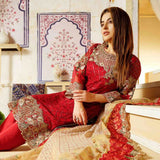 Extraordinaire Embroidered Chiffon 3 Pieces Un-Stitched Suits - 4705, Women, 3Pcs Shalwar Suit, Tawakkal Fabrics, Chase Value