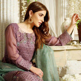 Extraordinaire Embroidered Chiffon 3 Pieces Un-Stitched Suits - 4708, Women, 3Pcs Shalwar Suit, Tawakkal Fabrics, Chase Value