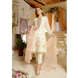 Extraordinaire Embroidered Chiffon 3 Pieces Un-Stitched Suits - 4710, Women, 3Pcs Shalwar Suit, Tawakkal Fabrics, Chase Value