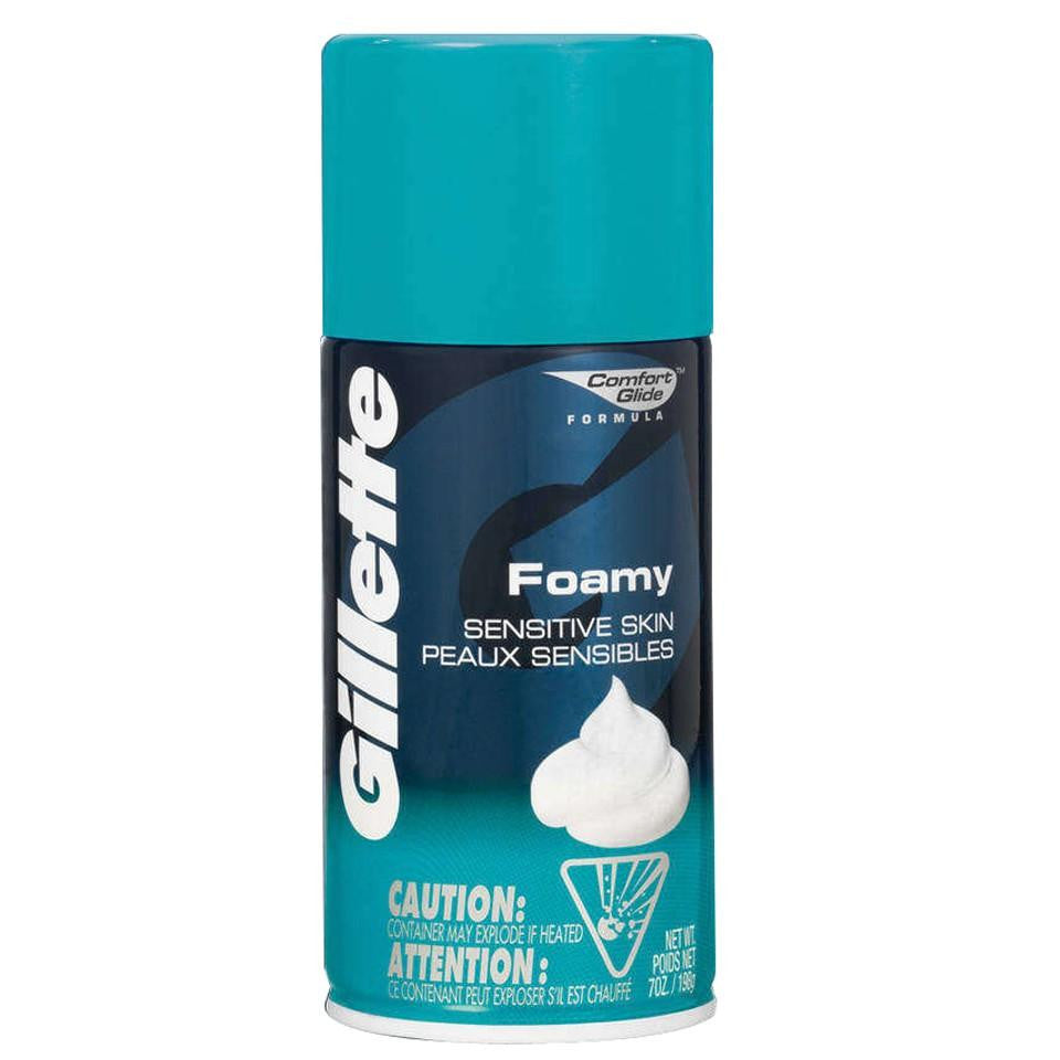 Gillette Foam (Sensitive Skin) 311g - test-store-for-chase-value