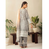 Monsoon Printed Lawn 3 Pcs Un-Stitched Suit Vol 3 - 4-C, Women, 3Pcs Shalwar Suit, Al-Zohaib Textiles, Chase Value