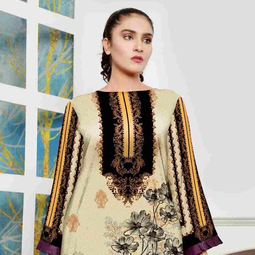 Tehzeeb Digital Printed Cambric 3Pcs Unstitched Suit V2 - 4, Women, 3Pcs Shalwar Suit, Ulfat Textile, Chase Value