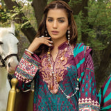 Anum Classic Printed Lawn 3 Pcs Un-Stitched Suit Vol 3 - 4-A, Women, 3Pcs Shalwar Suit, Al-Zohaib Textiles, Chase Value