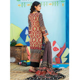 Monsoon Printed Lawn 3 Pcs Un-Stitched Suit Vol 1 - 4-C, Women, 3Pcs Shalwar Suit, Al-Zohaib Textiles, Chase Value