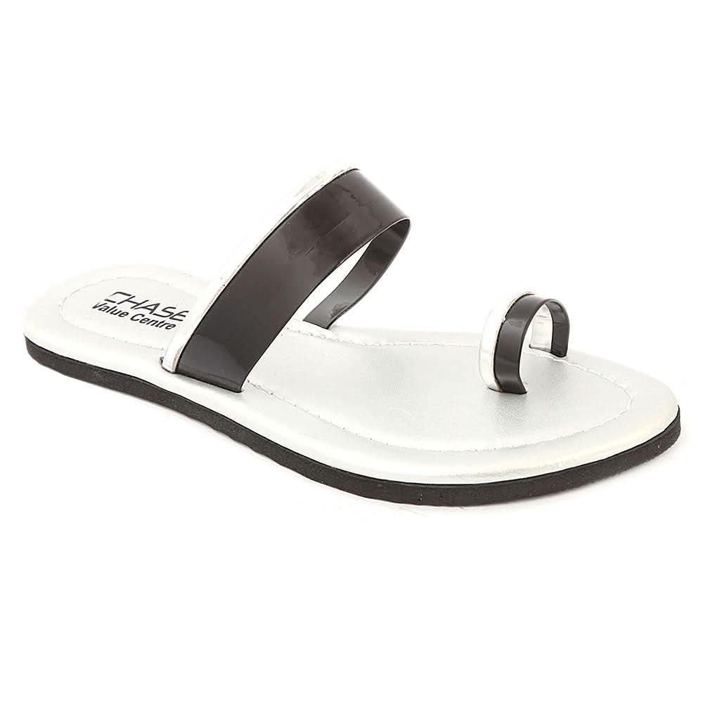 Girls Fancy Slippers 502-A - Black, Kids, Girls Slippers, Chase Value, Chase Value