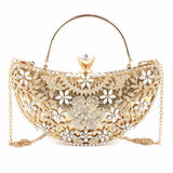 Women's Bridal Clutch (5082) - Gold, Women, Clutches, Chase Value, Chase Value