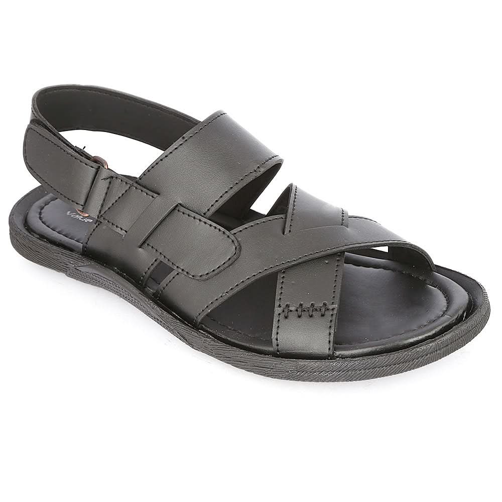 Men's Sandal (5507) - Black, Men, Sandals, Chase Value, Chase Value
