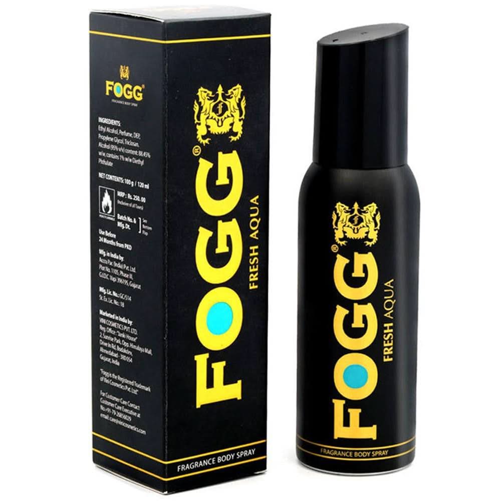 Fogg Fresh Aqua Deodorant For Men 120ml - Chase Value Centre