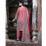 RASHID Mehar Printed Embroidered Karandi unstitched 3pc Suit, Women, 3Pcs Shalwar Suit, Rashid Textiles, Chase Value