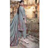 RASHID Mehar Printed Embroidered Karandi unstitched 3pc Suit, Women, 3Pcs Shalwar Suit, Rashid Textiles, Chase Value