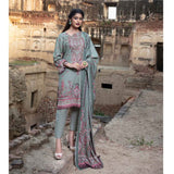 RASHID Mehar Printed Embroidered Karandi unstitched 3pc Suit, Women, 3Pcs Shalwar Suit, Rashid Textiles, Chase Value