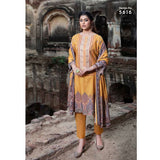 RASHID Mehar Printed Embroidered Karandi unstitched 3pc Suit, Women, 3Pcs Shalwar Suit, Rashid Textiles, Chase Value