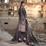RASHID Mehar Printed Embroidered Karandi unstitched 3pc Suit, Women, 3Pcs Shalwar Suit, Rashid Textiles, Chase Value
