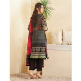 Monsoon Printed Lawn 3 Pcs Un-Stitched Suit Vol 3 - 5-B, Women, 3Pcs Shalwar Suit, Al-Zohaib Textiles, Chase Value