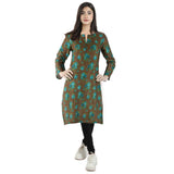 Karizma Chahat Printed Lawn 1 Pcs Un-Stitched Kurti - 13 A, Women, Unstitched Kurti, United Textiles, Chase Value
