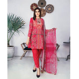 Morja Digital Printed Viscose with Chikan Kari 3 Pcs Un-Stitched Suit - 06, Women, 3Pcs Shalwar Suit, UK Fashion, Chase Value