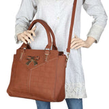 Women's Handbag 2 Pcs (6014) - Coffee, Women, Bags, Chase Value, Chase Value