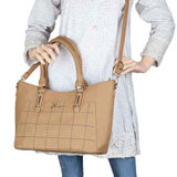 Women's Handbag 2 Pcs (6015) - Khaki, Women, Bags, Chase Value, Chase Value