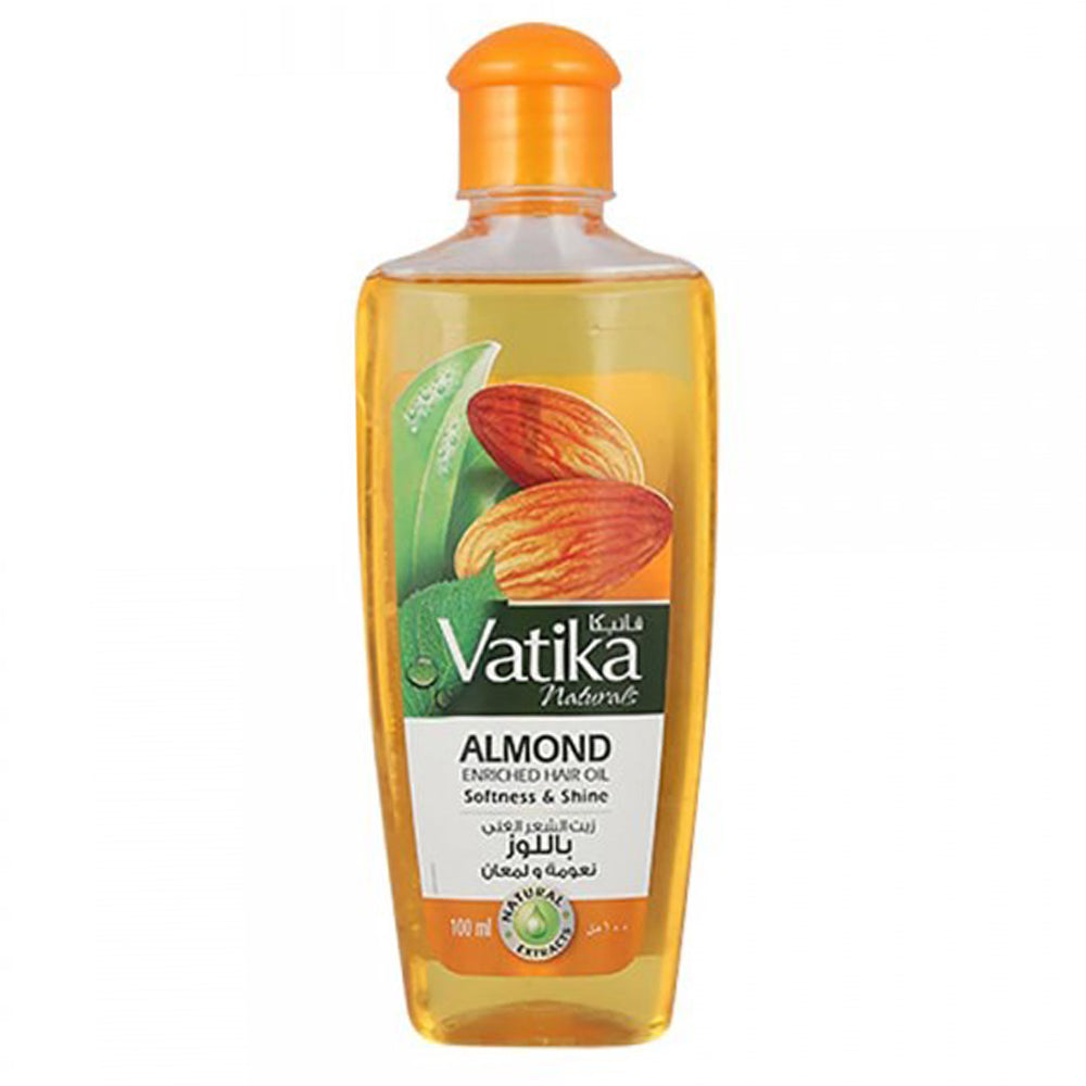 Dabur Vatika Almond Hair Oil 100ml, BEAUTY & PERSONAL CARE, Chase Value, Chase Value