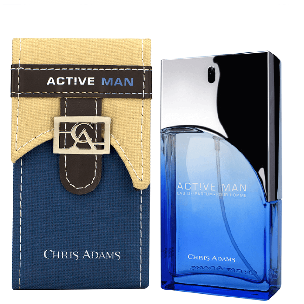 Active Man Chris Adams 100ml, Beauty & Personal Care, Men's Perfumes, Chase Value, Chase Value