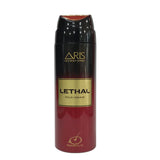 Aris Men Deodorant Spray Lethal Pour Homme 200ml, Beauty & Personal Care, Men Body Spray And Mist, Chase Value, Chase Value