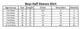 Boys Half Sleeves Printed Shirt - White, Kids, Boys Shirts, Chase Value, Chase Value