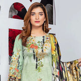 Tehzeeb Digital Printed Viscose 3 Pcs Un-Stitched Suit - 04, Women, 3Pcs Shalwar Suit, Ulfat Textile, Chase Value