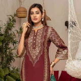 AL Zohaib Monsoon Cotton Gold Print unstitched 3pc Suit, Women, 3Pcs Shalwar Suit, Al-Zohaib Textiles, Chase Value