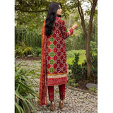 Anum Printed Lawn Unstitiched 3Pcs Suit V1 - C-6, Women, 3Pcs Shalwar Suit, Al-Zohaib Textiles, Chase Value