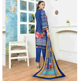 Tehzeeb Digital Printed Cambric 3Pcs Unstitched Suit V2 - 6, Women, 3Pcs Shalwar Suit, Ulfat Textile, Chase Value