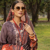 Anum Classic Printed Lawn 3 Pcs Un-Stitched Suit Vol 3 - 6-C, Women, 3Pcs Shalwar Suit, Al-Zohaib Textiles, Chase Value