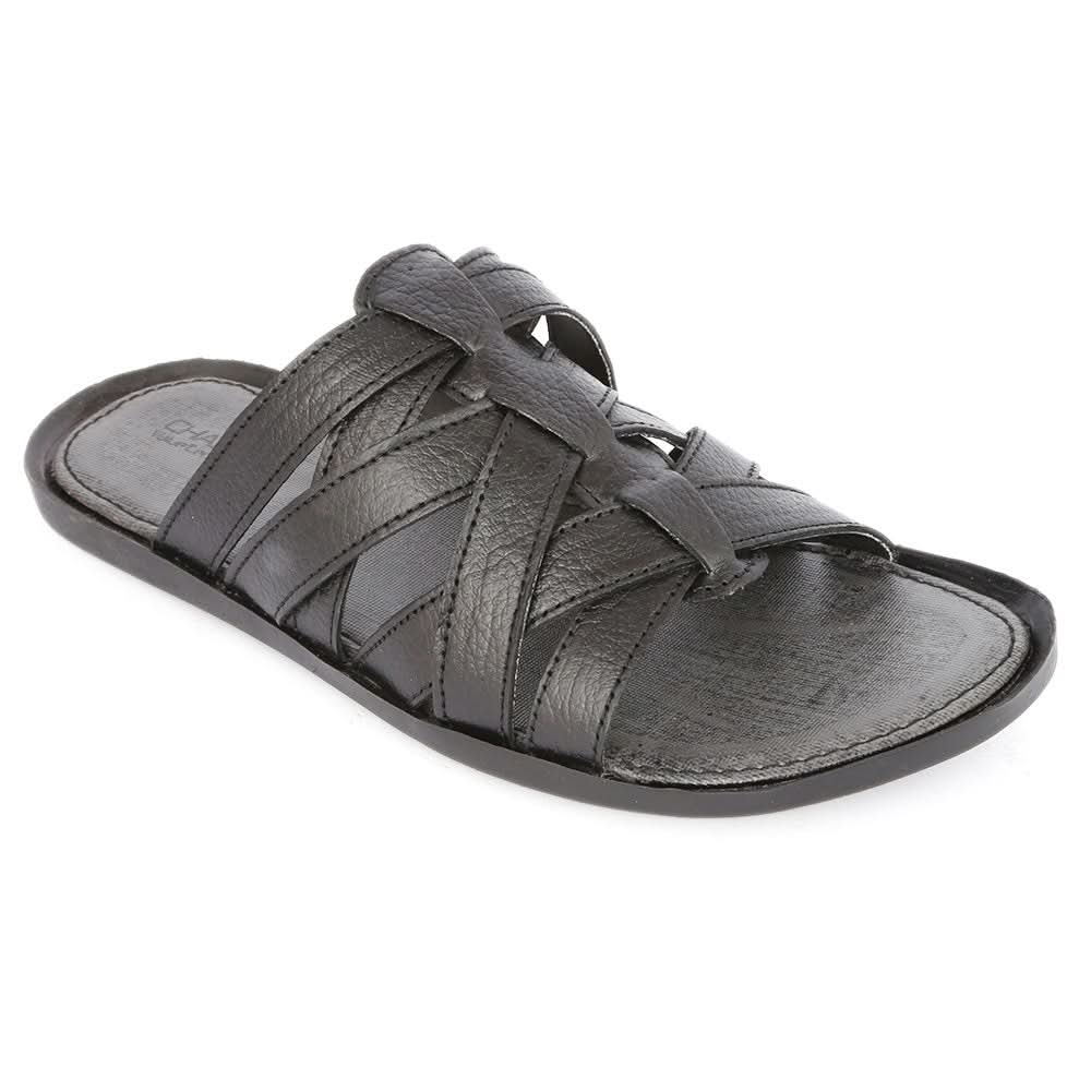 Men's Slippers (707) - Black, Men, Slippers, Chase Value, Chase Value