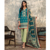 Salina Digital Printed Cotton 3 Pcs Un-Stitched Suit Vol 1 - 7, Women, 3Pcs Shalwar Suit, Regalia Textiles, Chase Value