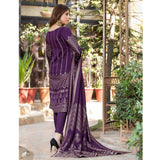 RA PEACH Jacquard Baroshia unstitched 3pc Suit, Women, 3Pcs Shalwar Suit, Chase Value, Chase Value