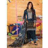 Monsoon Printed Lawn 3 Pcs Un-Stitched Suit Vol 1 - 7-A, Women, 3Pcs Shalwar Suit, Al-Zohaib Textiles, Chase Value