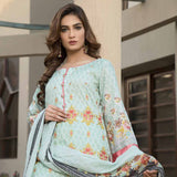 Zmaria Embroidered Lawn Un-Stitched Suit - 7A, Women, 3Pcs Shalwar Suit, ZS Textiles, Chase Value
