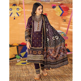 Monsoon Printed Lawn 3 Pcs Un-Stitched Suit Vol 1 - 7-B, Women, 3Pcs Shalwar Suit, Al-Zohaib Textiles, Chase Value