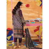 Monsoon Printed Lawn 3 Pcs Un-Stitched Suit Vol 1 - 7-B, Women, 3Pcs Shalwar Suit, Al-Zohaib Textiles, Chase Value