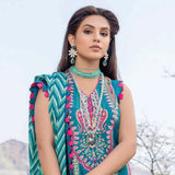 Monsoon Printed Lawn 3 Pcs Un-Stitched Suit Vol 2 - 8-A, Women, 3Pcs Shalwar Suit, Al-Zohaib Textiles, Chase Value