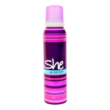 She Is Sexy Deodorant 150ml, Beauty & Personal Care, Women Body Spray And Mist, She, Chase Value